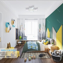 3D66 2019 Bedroom Modern style A018 