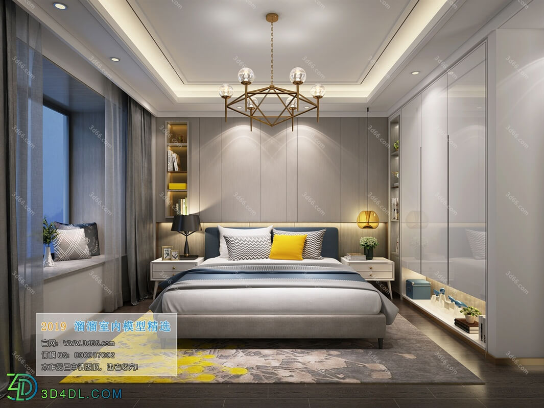 3D66 2019 Bedroom Modern style A021