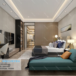 3D66 2019 Bedroom Modern style A022 