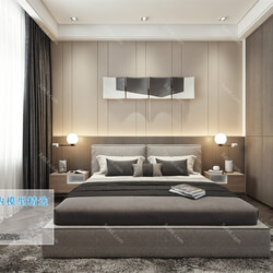 3D66 2019 Bedroom Modern style A026 
