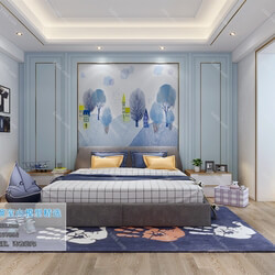 3D66 2019 Bedroom Modern style A028 