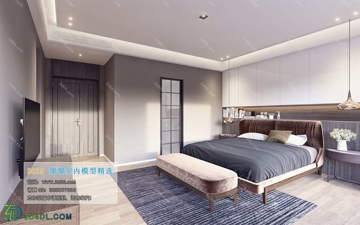 3D66 2019 Bedroom Modern style A029