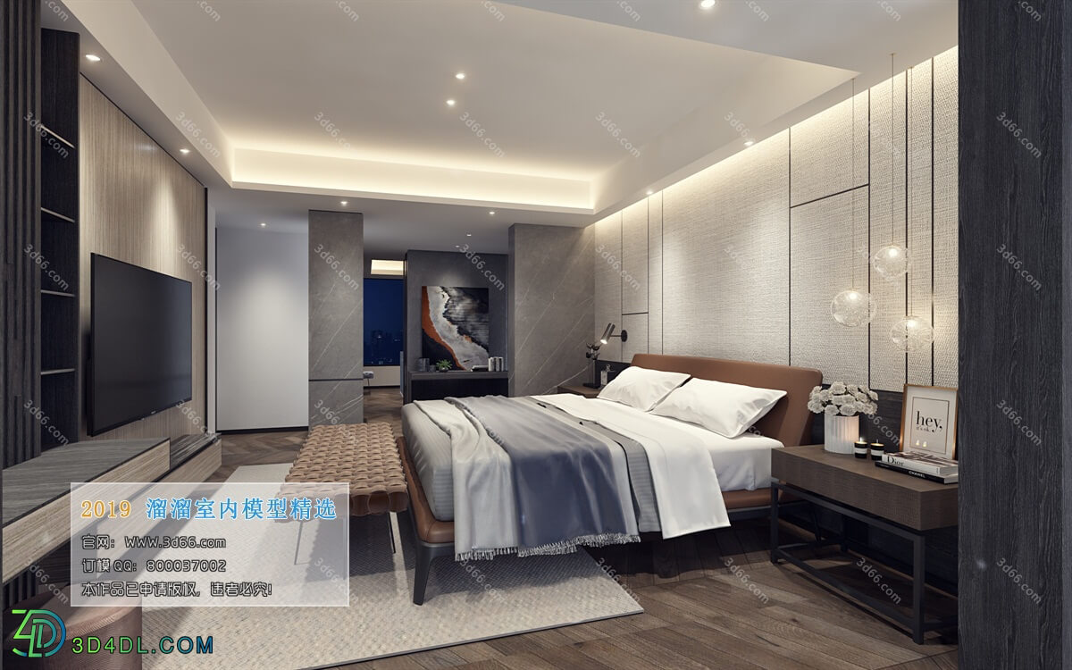 3D66 2019 Bedroom Modern style A030