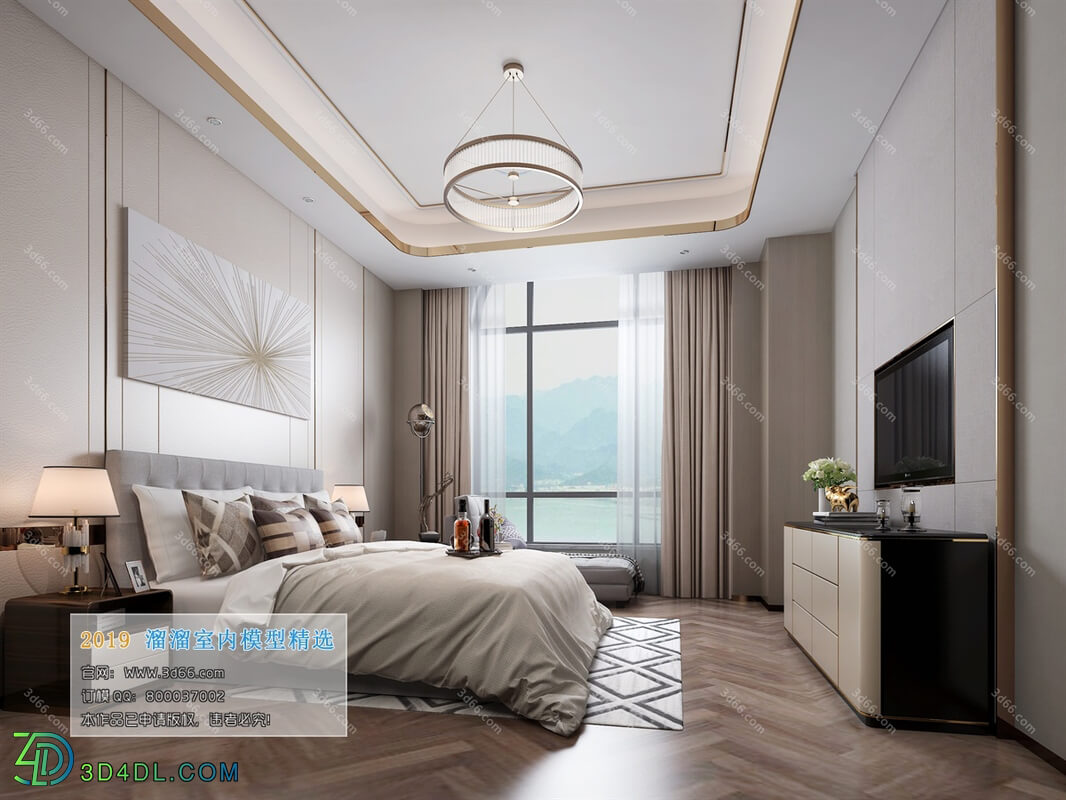 3D66 2019 Bedroom Modern style A031