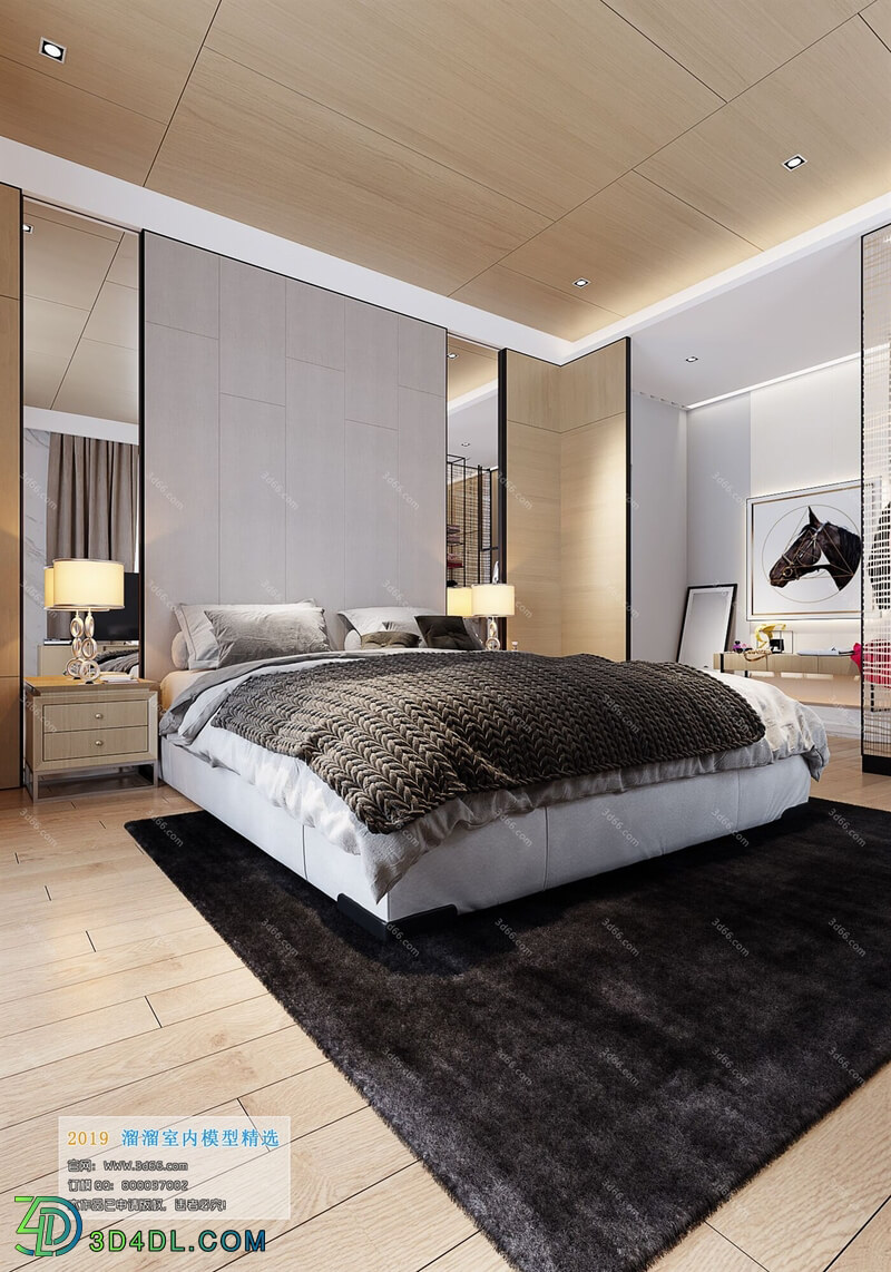 3D66 2019 Bedroom Modern style A033