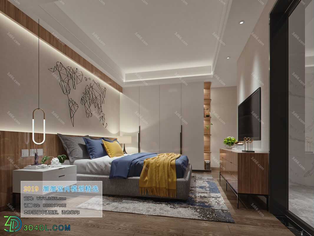 3D66 2019 Bedroom Modern style A041