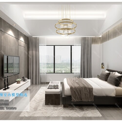 3D66 2019 Bedroom Modern style A042 
