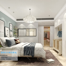 3D66 2019 Bedroom Modern style A046 