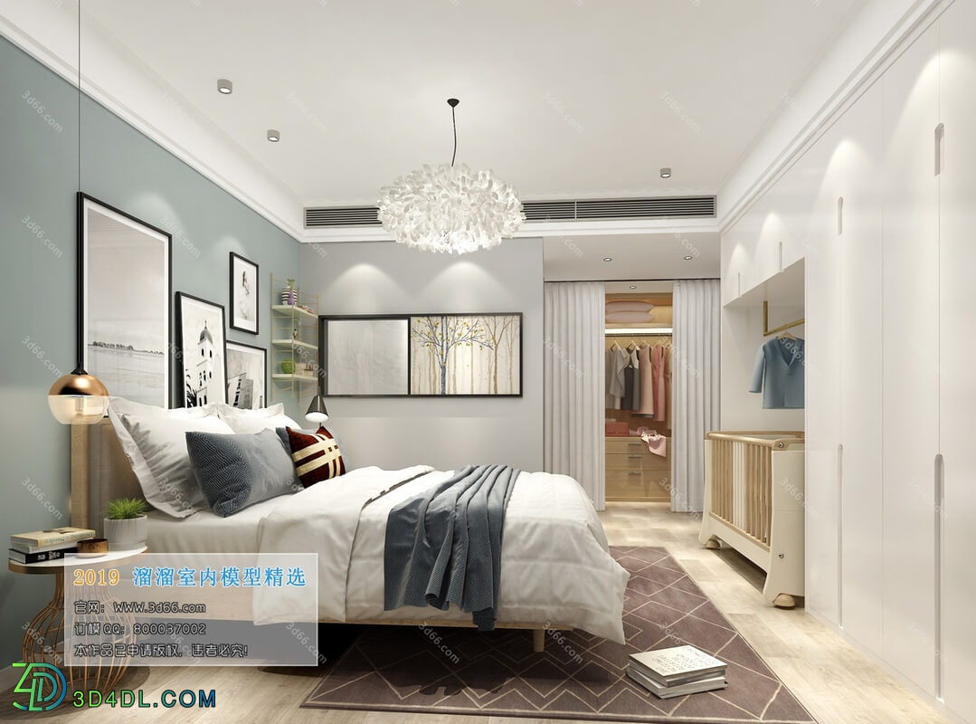 3D66 2019 Bedroom Modern style A046