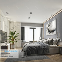 3D66 2019 Bedroom Modern style A048 