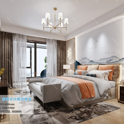 3D66 2019 Bedroom Modern style A051 