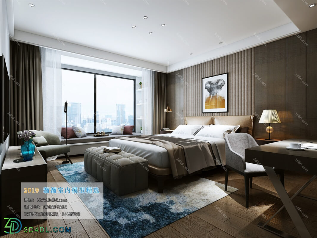 3D66 2019 Bedroom Modern style A052
