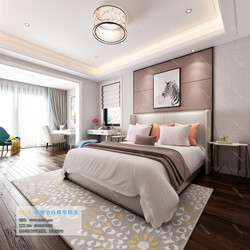 3D66 2019 Bedroom Modern style A054 