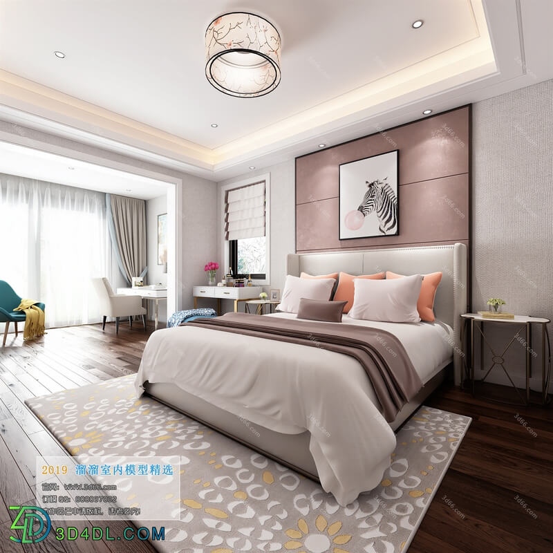 3D66 2019 Bedroom Modern style A054