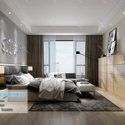 3D66 2019 Bedroom Modern style A055 
