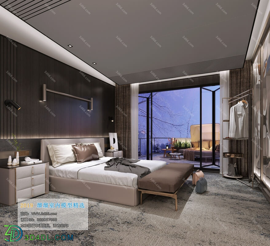 3D66 2019 Bedroom Modern style A061