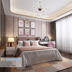 3D66 2019 Bedroom Modern style A068 