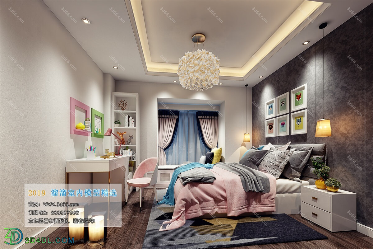 3D66 2019 Bedroom Modern style A070