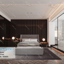 3D66 2019 Bedroom Modern style A071 