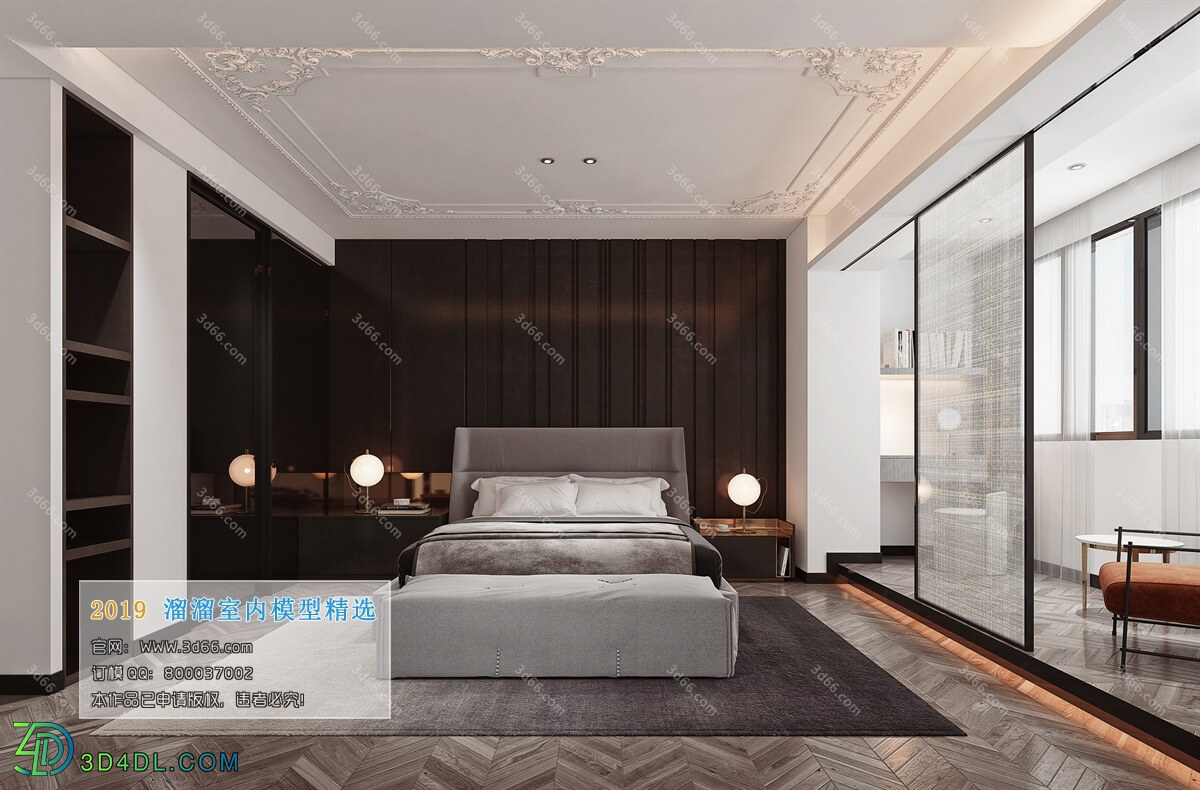3D66 2019 Bedroom Modern style A071