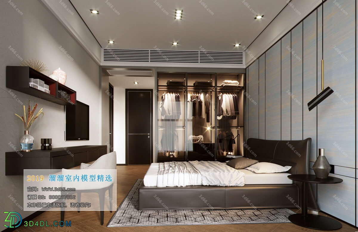 3D66 2019 Bedroom Modern style A077