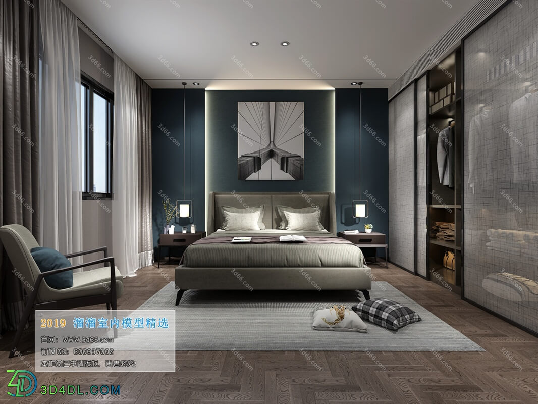 3D66 2019 Bedroom Modern style A079