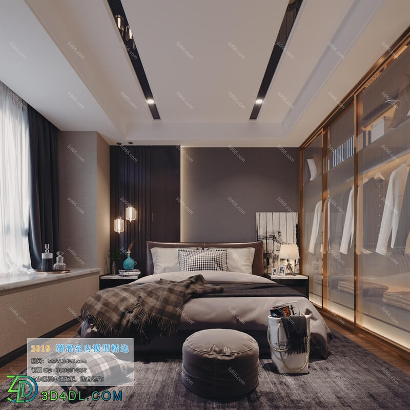 3D66 2019 Bedroom Modern style A093