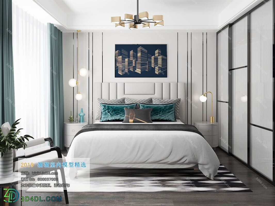 3D66 2019 Bedroom Modern style A097