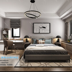 3D66 2019 Bedroom Nordic style M003 