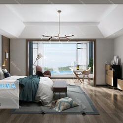 3D66 2019 Bedroom Nordic style M016 