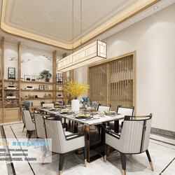 3D66 2019 Dining Room & Kitchen Chinese style C014 