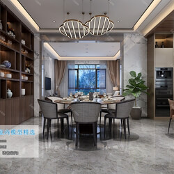 3D66 2019 Dining Room & Kitchen Modern style A002 