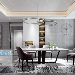 3D66 2019 Dining Room & Kitchen Modern style A026 