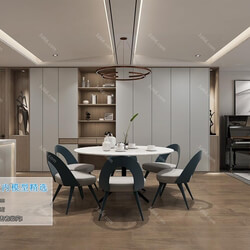 3D66 2019 Dining Room & Kitchen Modern style A044 