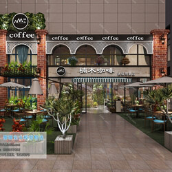 3D66 2019 Hotel & Teahouse & Cafe American style E005 