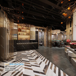 3D66 2019 Hotel & Teahouse & Cafe Chinese style C005 