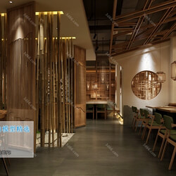 3D66 2019 Hotel & Teahouse & Cafe Chinese style C013 