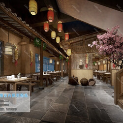 3D66 2019 Hotel & Teahouse & Cafe Chinese style C014 