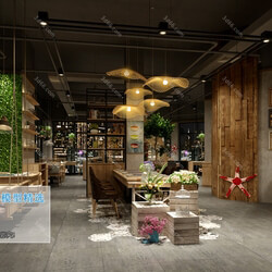 3D66 2019 Hotel & Teahouse & Cafe Chinese style C017 