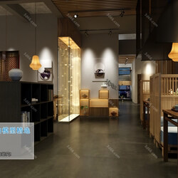 3D66 2019 Hotel & Teahouse & Cafe Chinese style C024 