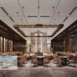 3D66 2019 Hotel & Teahouse & Cafe Chinese style C027 