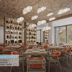 3D66 2019 Hotel & Teahouse & Cafe Chinese style C030 