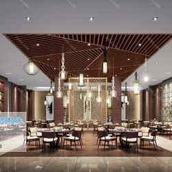 3D66 2019 Hotel & Teahouse & Cafe Chinese style C039 