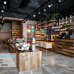 3D66 2019 Hotel & Teahouse & Cafe Industrial style H008 