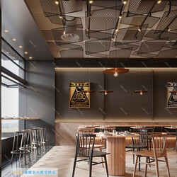 3D66 2019 Hotel & Teahouse & Cafe Industrial style H009 