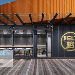 3D66 2019 Hotel & Teahouse & Cafe Industrial style H021 