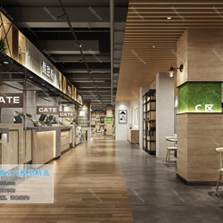 3D66 2019 Hotel & Teahouse & Cafe Industrial style H022 