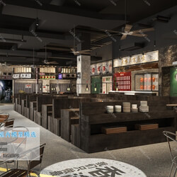 3D66 2019 Hotel & Teahouse & Cafe Industrial style H030 