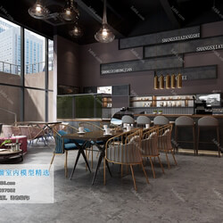 3D66 2019 Hotel & Teahouse & Cafe Industrial style H033 