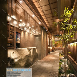 3D66 2019 Hotel & Teahouse & Cafe Japanese Style K006 